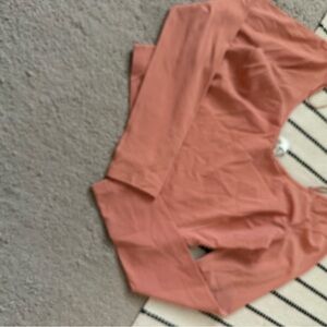 lululemon athletica Coral Crop Top